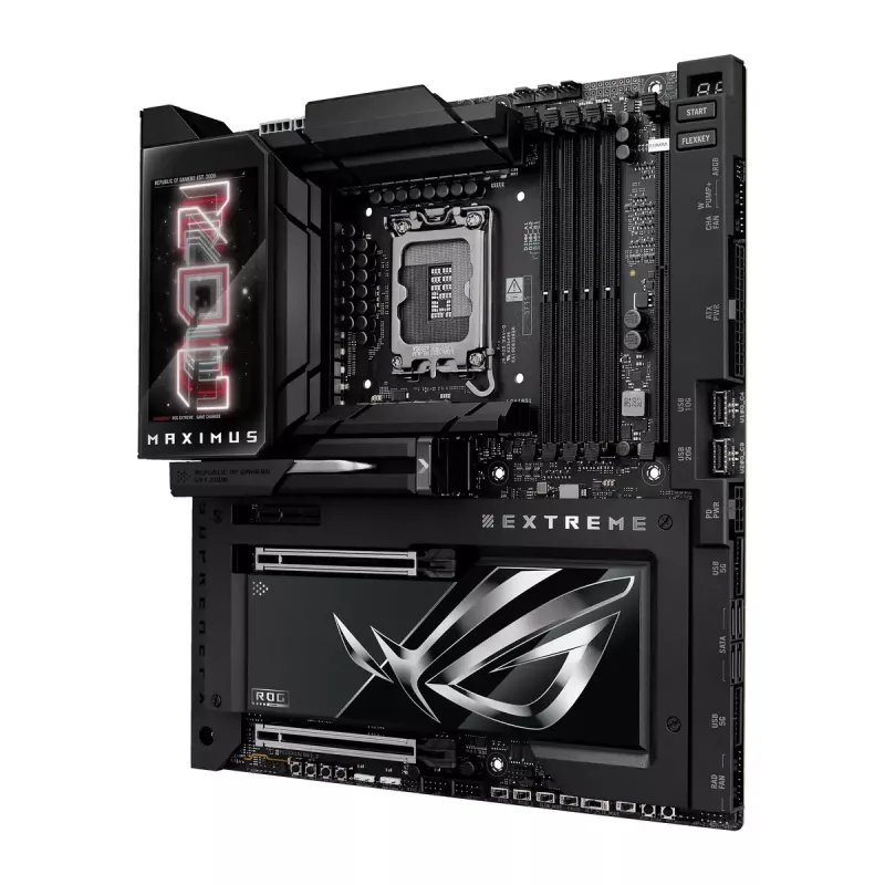 Placa-mãe ASUS ROG MAXIMUS Z890 EXTREME — Intel Z890, LGA 1851, Extended ATX, DDR5, 4 DIMM, Wi‑Fi 7, 10Gb Ethernet