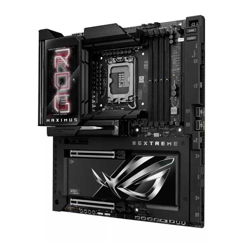 Placa-mãe ASUS ROG MAXIMUS Z890 EXTREME — Intel Z890, LGA 1851, Extended ATX, DDR5, 4 DIMM, Wi‑Fi 7, 10Gb Ethernet