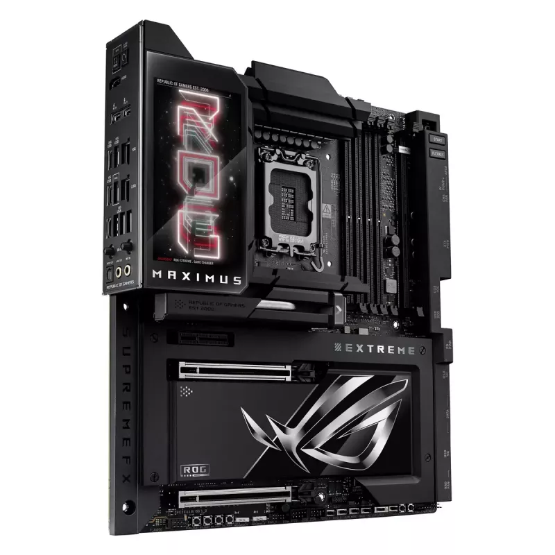 Placa-mãe ASUS ROG MAXIMUS Z890 EXTREME — Intel Z890, LGA 1851, Extended ATX, DDR5, 4 DIMM, Wi‑Fi 7, 10Gb Ethernet