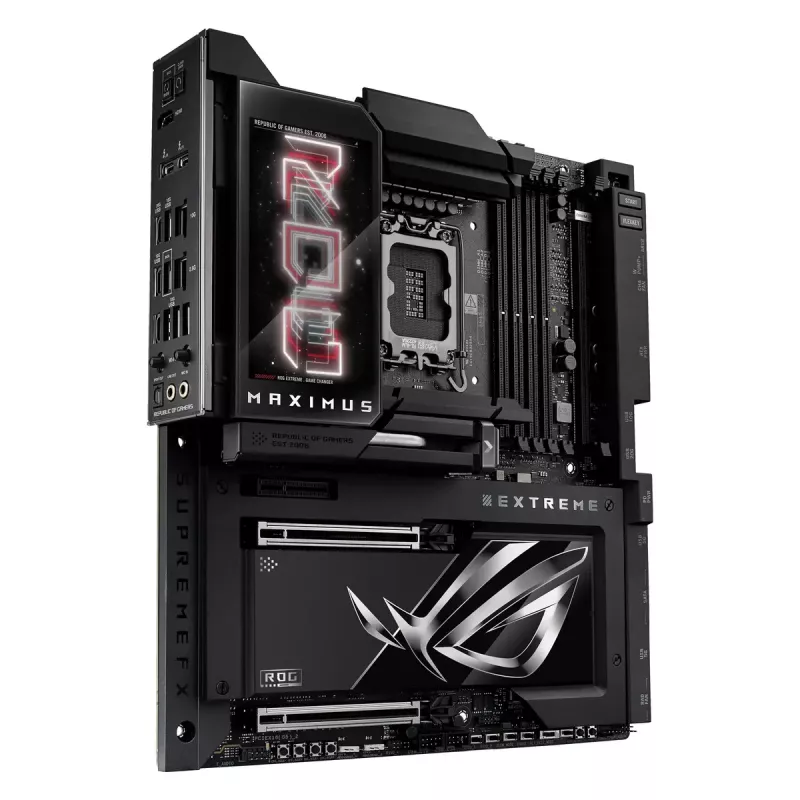 Placa-mãe ASUS ROG MAXIMUS Z890 EXTREME — Intel Z890, LGA 1851, Extended ATX, DDR5, 4 DIMM, Wi‑Fi 7, 10Gb Ethernet