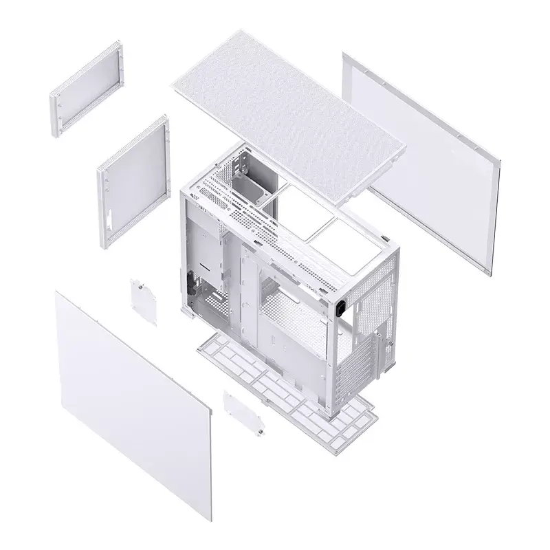 Caixa de PC Jonsbo D41 MESH Midi Tower branca