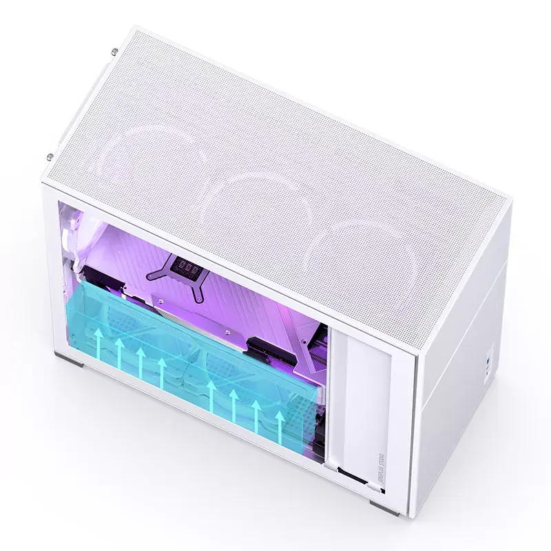 Caixa de PC Jonsbo D41 MESH Midi Tower branca