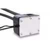 Refrigerador líquido all-in-one Alphacool 13074 — ventoinha de 120 mm, 3 ventoinhas, 2500 rpm, tubos de 40 cm, radiador de cobre, Multi-LED, preto