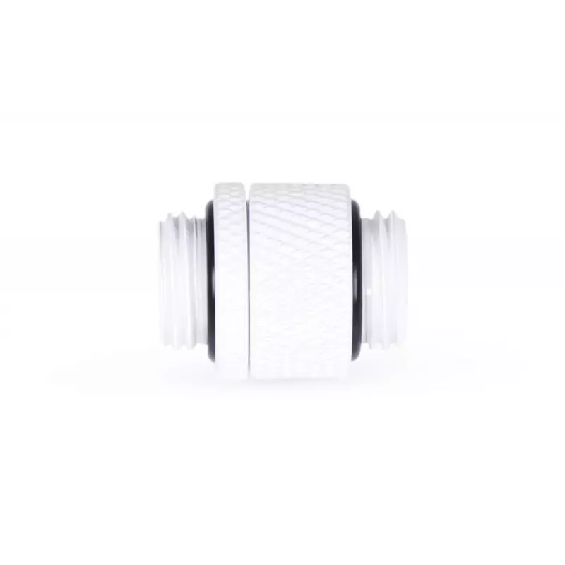 Alphacool Eiszapfen 17489 adaptador de bico duplo rotativo G1/4 macho para G1/4 macho, latão, 22 mm, branco