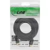 Cabo de extensão USB 2.0 InLine Type-A macho / fêmea, banhado a ouro, preto, 5m