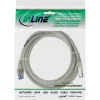 Cabo de rede InLine S/FTP PiMF Cat.6A sem halogéneos 500MHz cinzento 1,5m