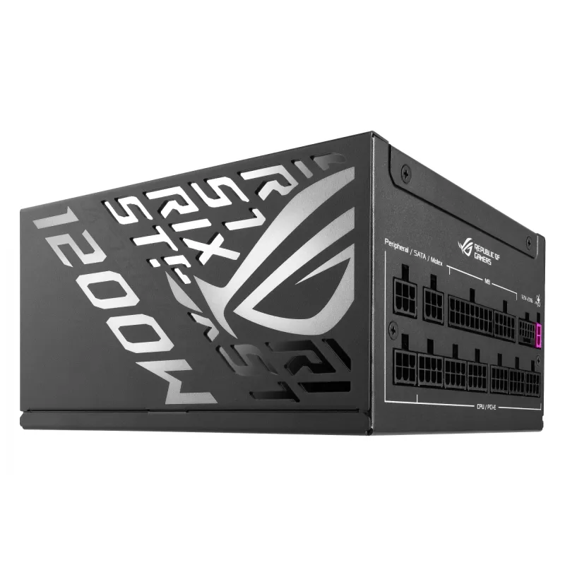 Fonte de alimentação ASUS ROG -STRIX-1200P-GAMING 1200 W 20+4 pinos ATX ATX preto