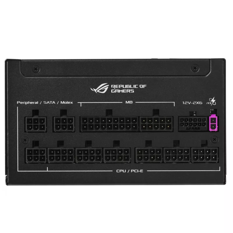 Fonte de alimentação ASUS ROG -STRIX-1200P-GAMING 1200 W 20+4 pinos ATX ATX preto