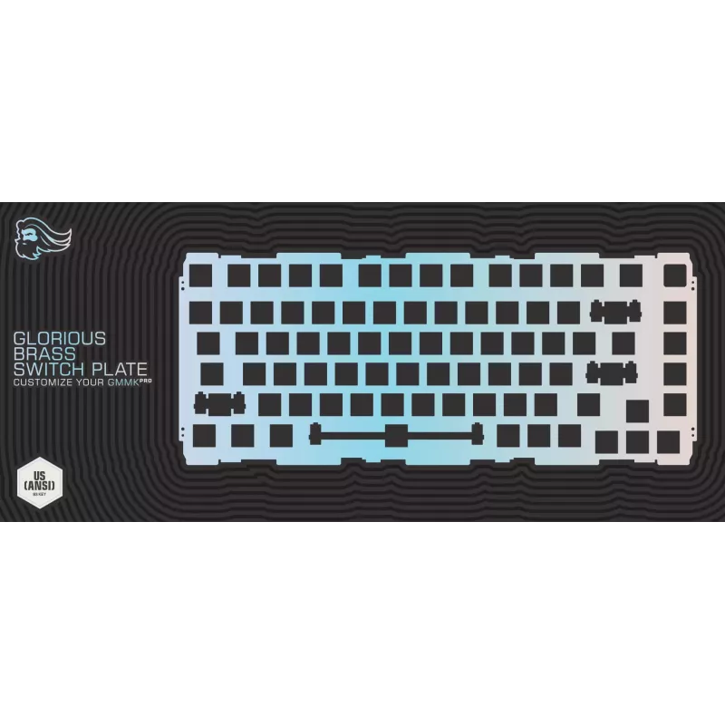 Placa de interruptores Glorious Gaming Switch Plate placa de interruptores de teclado