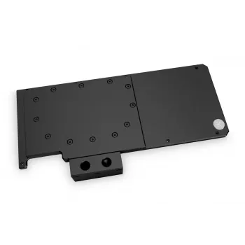 Backplate EK Water Blocks acetal cobre POM preto
