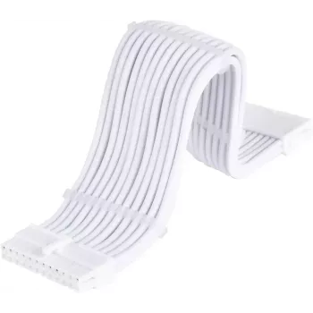 Cabo de extensão para fonte de alimentação SILVERSTONE 24 pinos ATX SST-PP07E-MBW-V2 30 cm branco
