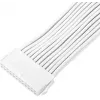 Cabo de extensão para fonte de alimentação SILVERSTONE 24 pinos ATX SST-PP07E-MBW-V2 30 cm branco