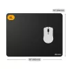 Tapete de rato Glorious Gaming Glorious Mouse Pad 2 XL - costurado - preto, preto, monocromático, tecido, borracha, base antiderrapante, tapete de rato gaming