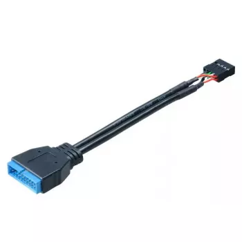 Cabo adaptador USB 3.0 para USB 2.0 Akasa AK-CBUB19-10BK