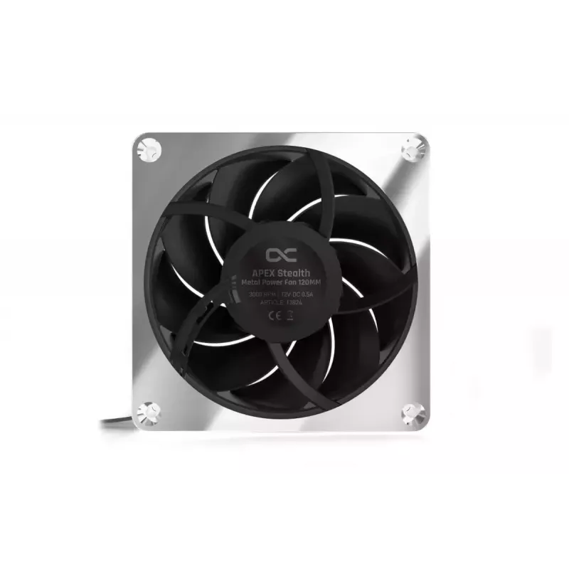 Ventoinha Alphacool Apex Stealth Metal 12 cm 400-3000 RPM 30-49.9 dB