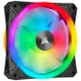 Kit de duas ventoinhas CORSAIR iCUE QL140 RGB 140mm PWM com Lighting Node Core