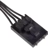 Kit de duas ventoinhas CORSAIR iCUE QL140 RGB 140mm PWM com Lighting Node Core