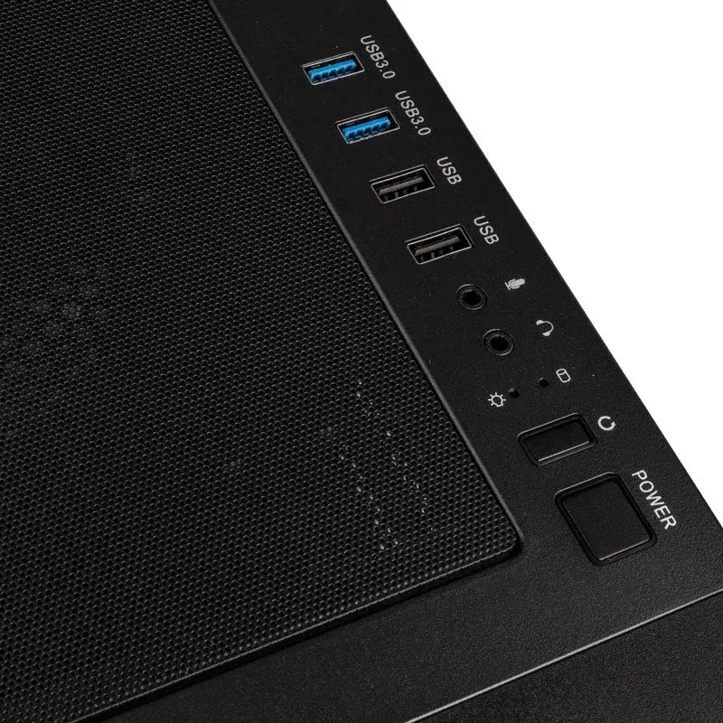 Kolink UNITY MESHBAY PERFORMANCE Midi Tower preto