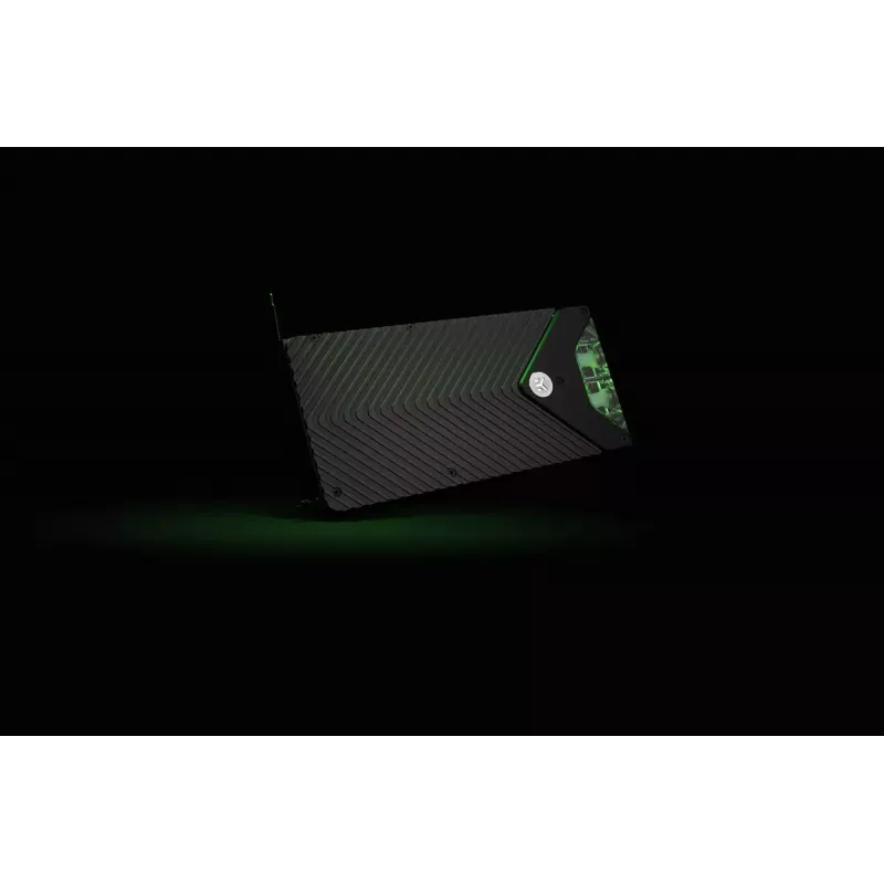 Backplate EK Water Blocks alumínio preto