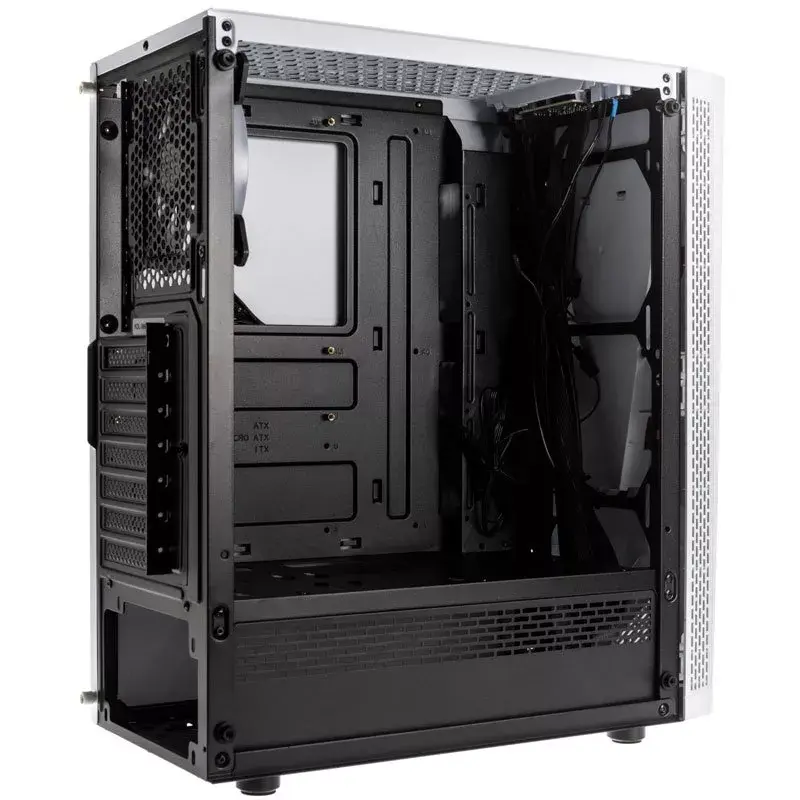 Caixa de computador Kolink VOID WHITE Midi Tower branco, preto