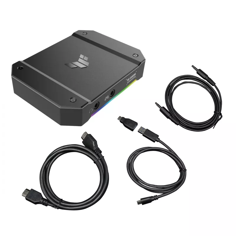 Placa de captura de vídeo ASUS TUF GAMING CAPTURE BOX-4KPRO USB 3.2 Gen 2 3840x2160 120fps