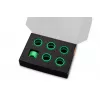 Anel de compressão EK Water Blocks Quantum Torque Alumínio Verde 6 unid.