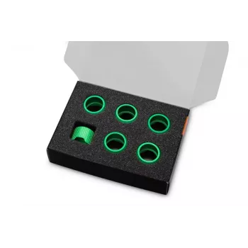 Anel de compressão EK Water Blocks Quantum Torque Alumínio Verde 6 unid.