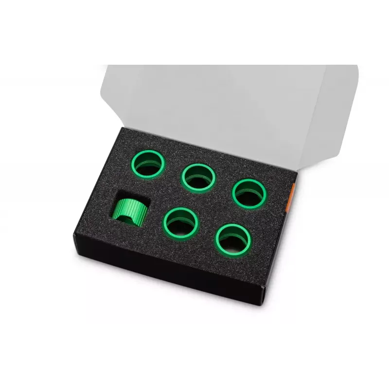 Anel de compressão EK Water Blocks Quantum Torque Alumínio Verde 6 unid.