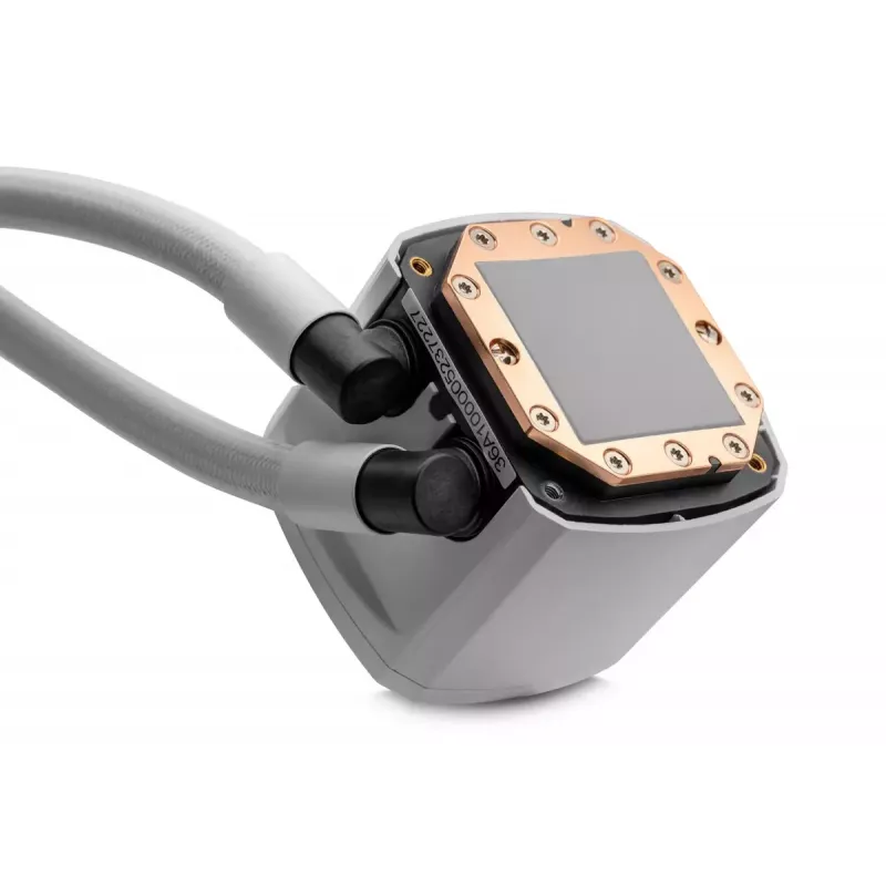 EK Water Blocks EK-Nucleus AIO CR360 Lux D-RGB refrigeração líquida para CPU, 360 mm, branco