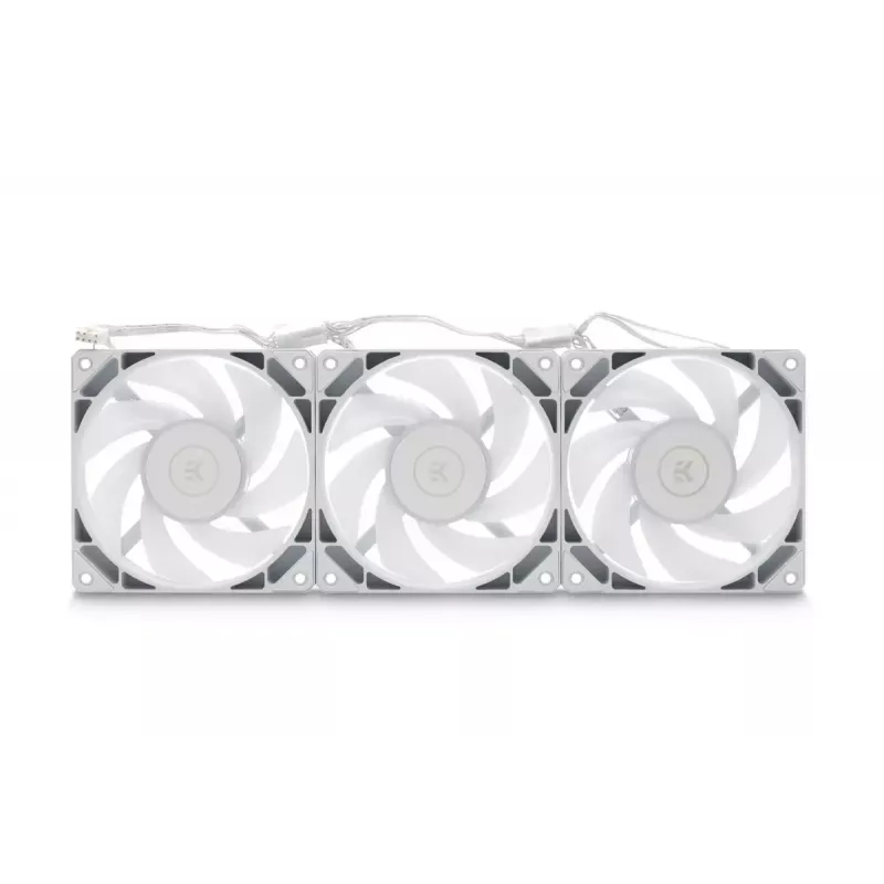 EK Water Blocks EK-Nucleus AIO CR360 Lux D-RGB refrigeração líquida para CPU, 360 mm, branco