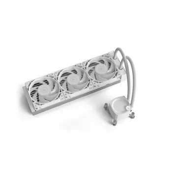 EK Water Blocks EK-Nucleus AIO CR360 Lux D-RGB refrigeração líquida para CPU, 360 mm, branco