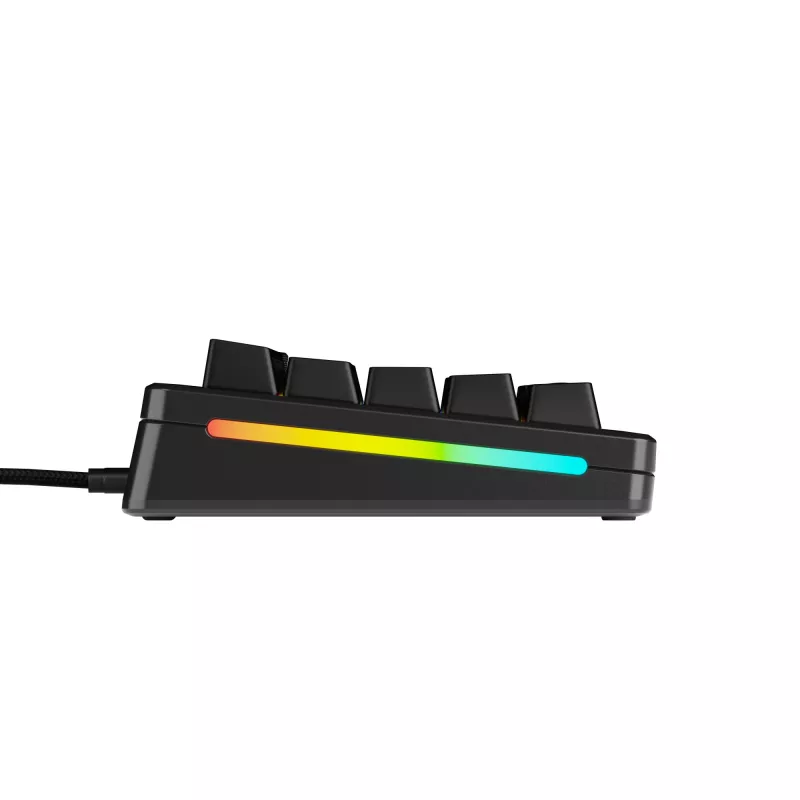 Teclado mecânico GLORIOUS GMMK 3 PRO 65% Prebuilt, com fio USB, QWERTY, RGB, Preto
