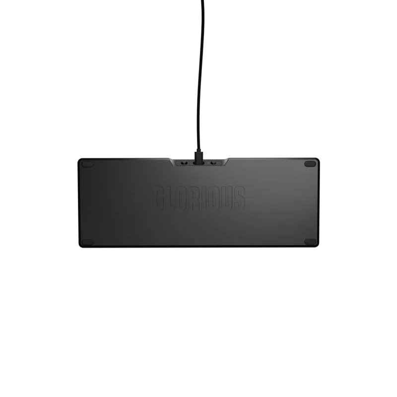 Teclado mecânico GLORIOUS GMMK 3 PRO 65% Prebuilt, com fio USB, QWERTY, RGB, Preto
