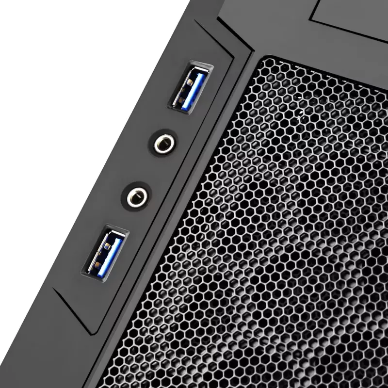 Caixa de PC Silverstone PS13 Mini Tower Preta