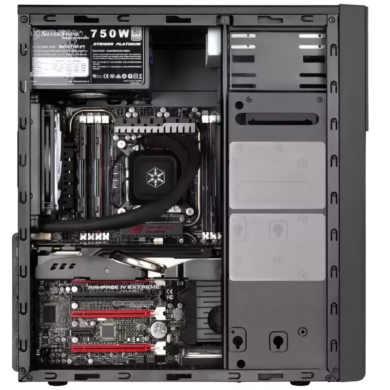 Caixa de PC Silverstone PS13 Mini Tower Preta