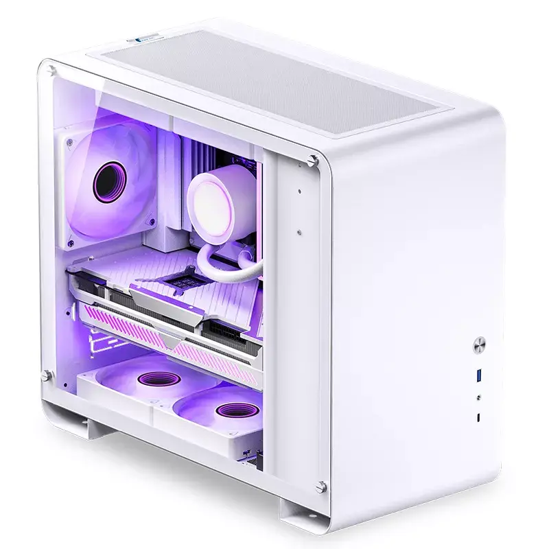 Caixa de PC Jonsbo U4 MINI WHITE Mini Tower branca