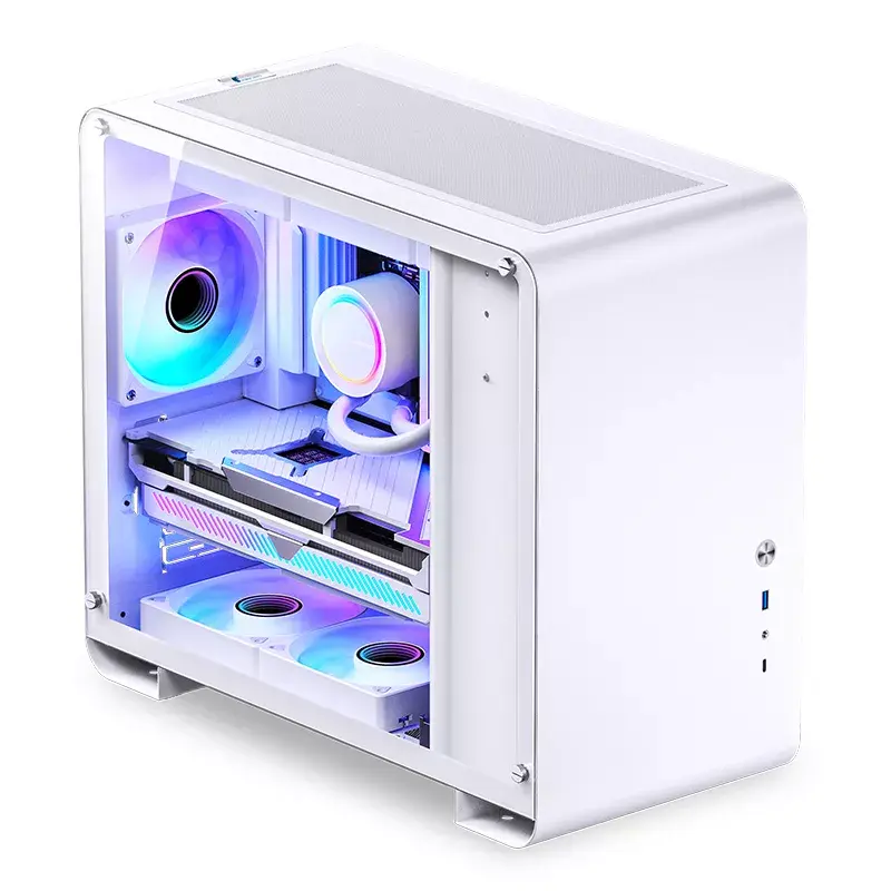 Caixa de PC Jonsbo U4 MINI WHITE Mini Tower branca