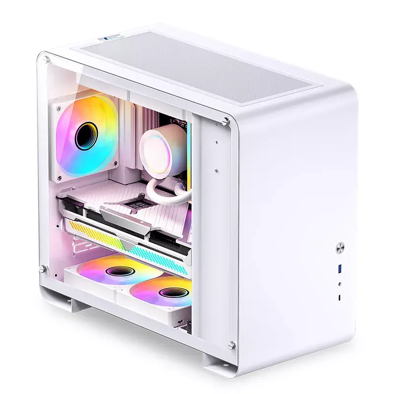 Caixa de PC Jonsbo U4 MINI WHITE Mini Tower branca