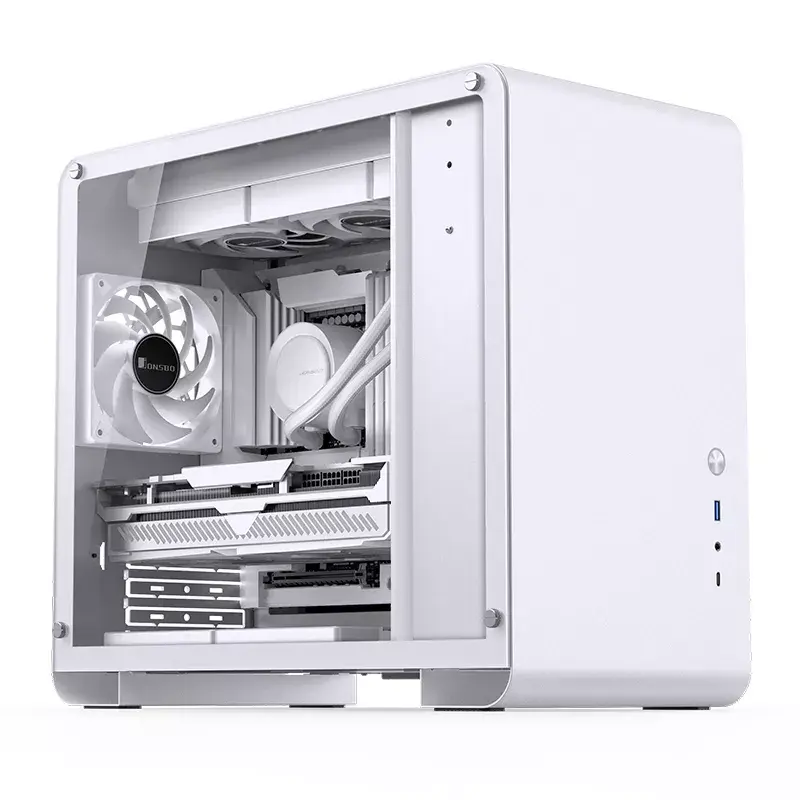 Caixa de PC Jonsbo U4 MINI WHITE Mini Tower branca