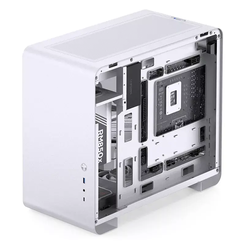 Caixa de PC Jonsbo U4 MINI WHITE Mini Tower branca