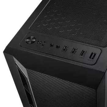 Caixa de PC Kolink Inspire K7 ARGB Midi Tower preta