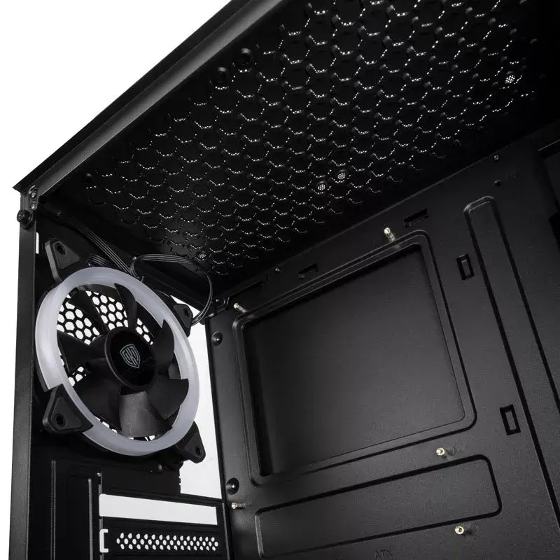 Caixa de PC Kolink Inspire K7 ARGB Midi Tower preta