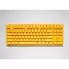 Teclado gaming Ducky One 3 amarelo TKL USB alemão mecânico