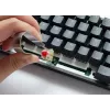 Teclado gaming Ducky One 3 amarelo TKL USB alemão mecânico