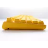 Teclado gaming Ducky One 3 amarelo TKL USB alemão mecânico