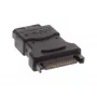 Adaptador de alimentação SATA InLine 1 Molex 4 Pin macho / 15 Pin SATA fêmea