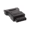 Adaptador de alimentação SATA InLine 1 Molex 4 Pin macho / 15 Pin SATA fêmea