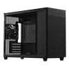 Caixa de PC ASUS Prime AP201 MicroATX Mini Tower preta — suporta microATX, GPU máx. 338 mm, altura do dissipador da CPU 170 mm, 3x baías de 3,5 polegadas, USB-A 2x, USB-C 1x