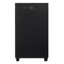 Caixa de PC ASUS Prime AP201 MicroATX Mini Tower preta — suporta microATX, GPU máx. 338 mm, altura do dissipador da CPU 170 mm, 3x baías de 3,5 polegadas, USB-A 2x, USB-C 1x