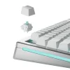 Interruptores de teclado GLORIOUS Lynx Linear Mechanical Switches — 36 unid., policarbonato, ciano translúcido